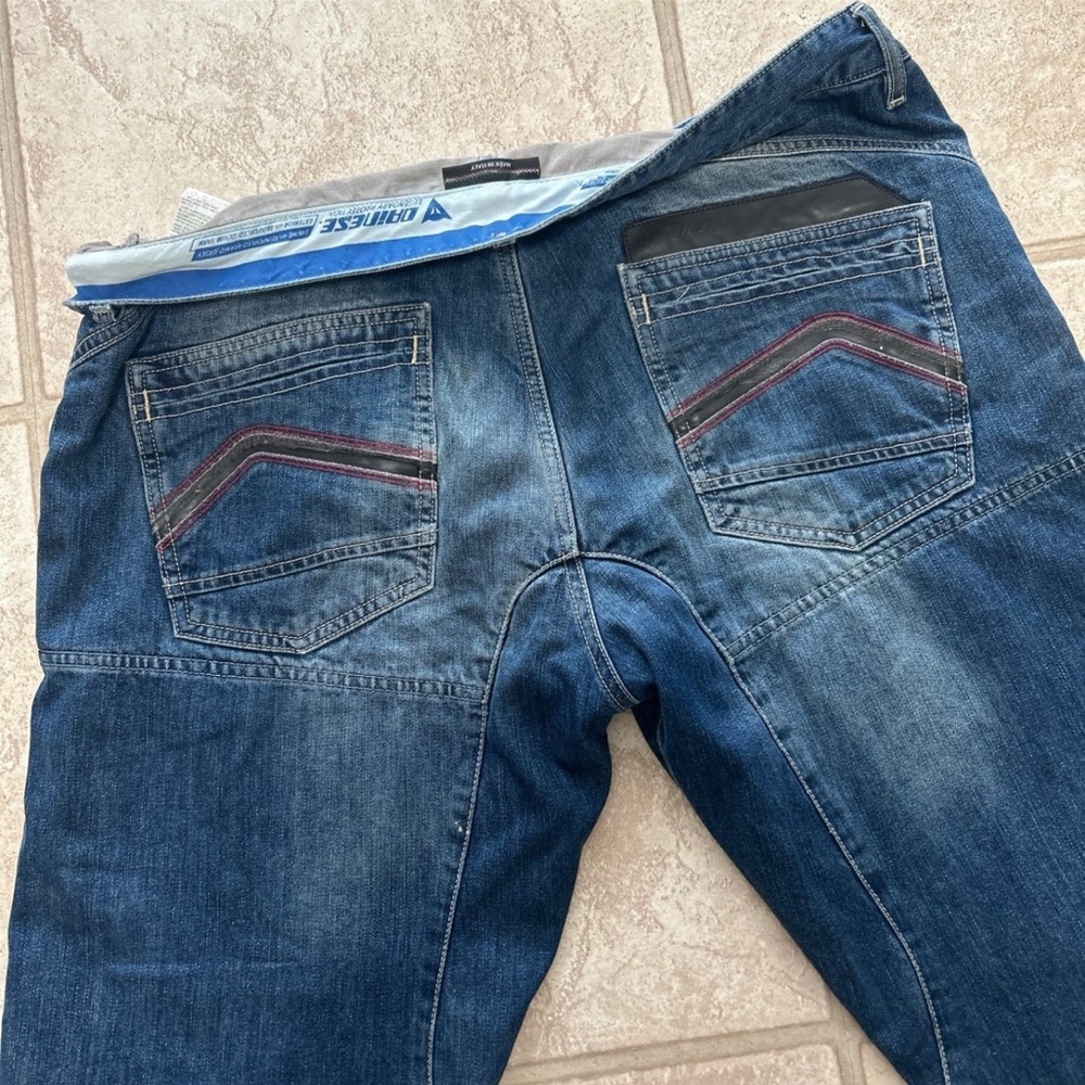 Dainese Bonneville Mens (Luxury Designer) Denim Blue Motorcycle Jeans